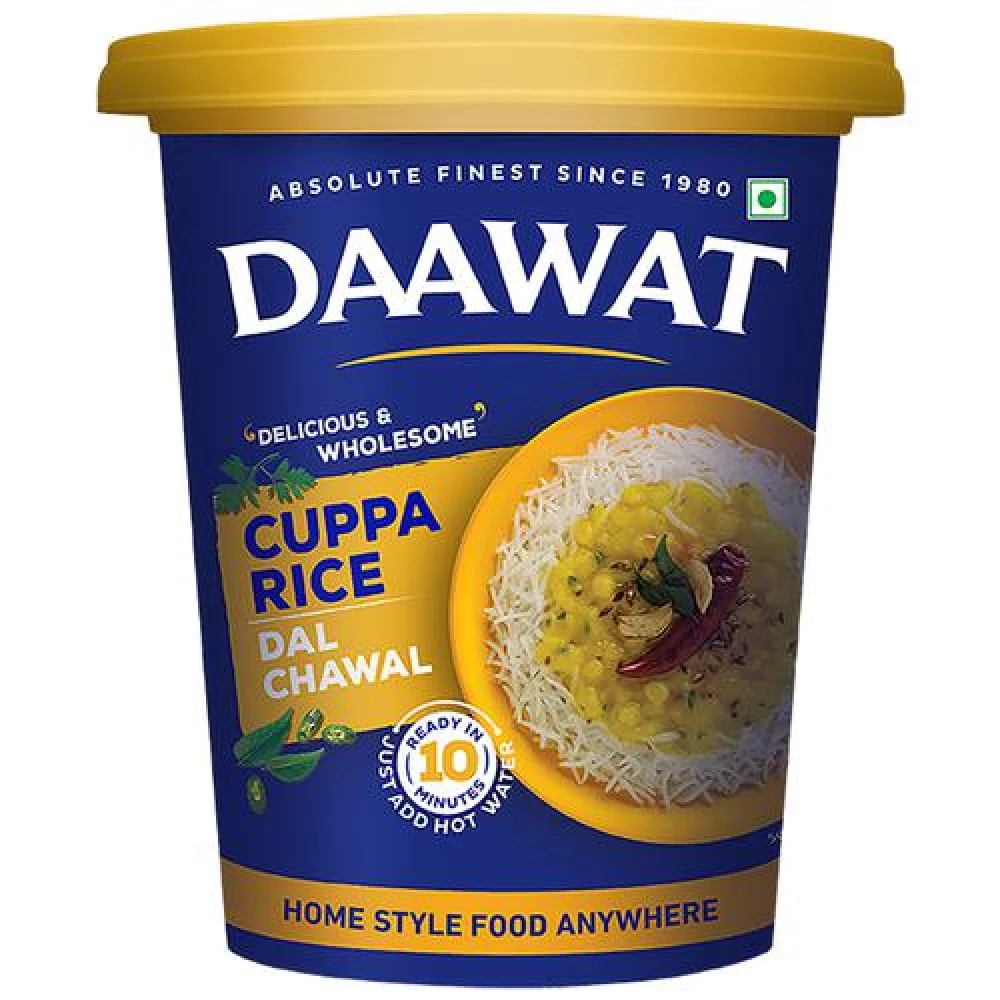 Daawat Cuppa Rice Dal Chawal - Ready In 10 Minutes, 90 g-2.webp